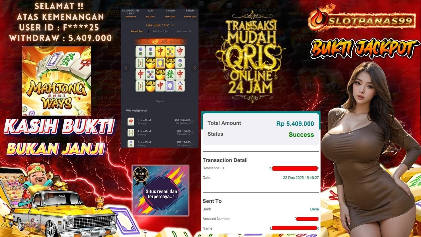 SLOTPANAS99 JACKPOT SLOT MAHJONG WAYS
